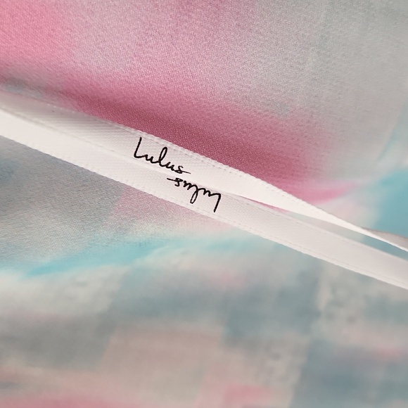 Lulu's Summer Tie-Die Maxi Dress Size M - Picture 10 of 10